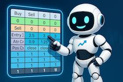 داشبورد ابزار ترید هوشمند و خودکار